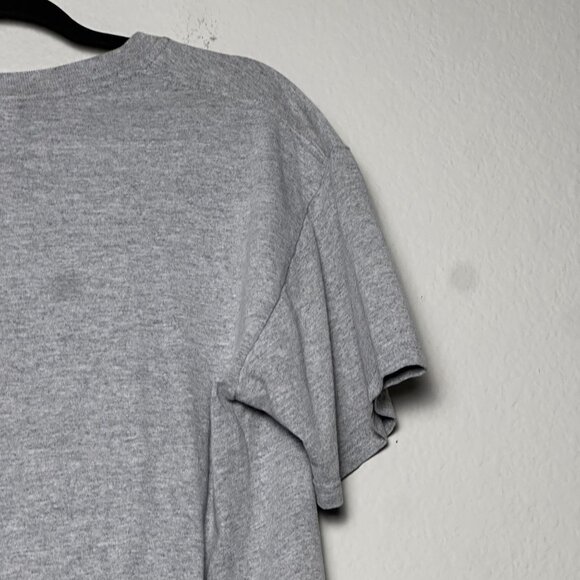 Retro VTG Texas Tech University Graphic T Shirt Mens M Grey Sports Gym Classic - Picture 11 of 11